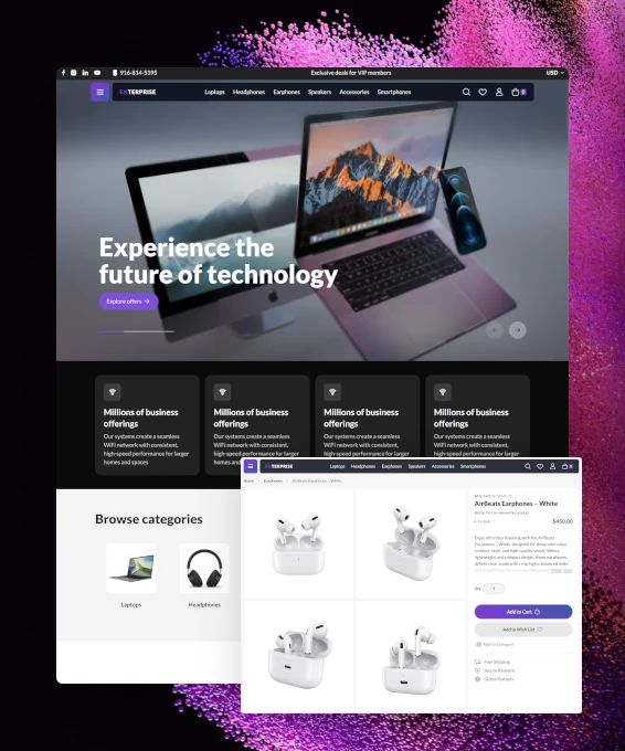 Breeze Enterprise Theme