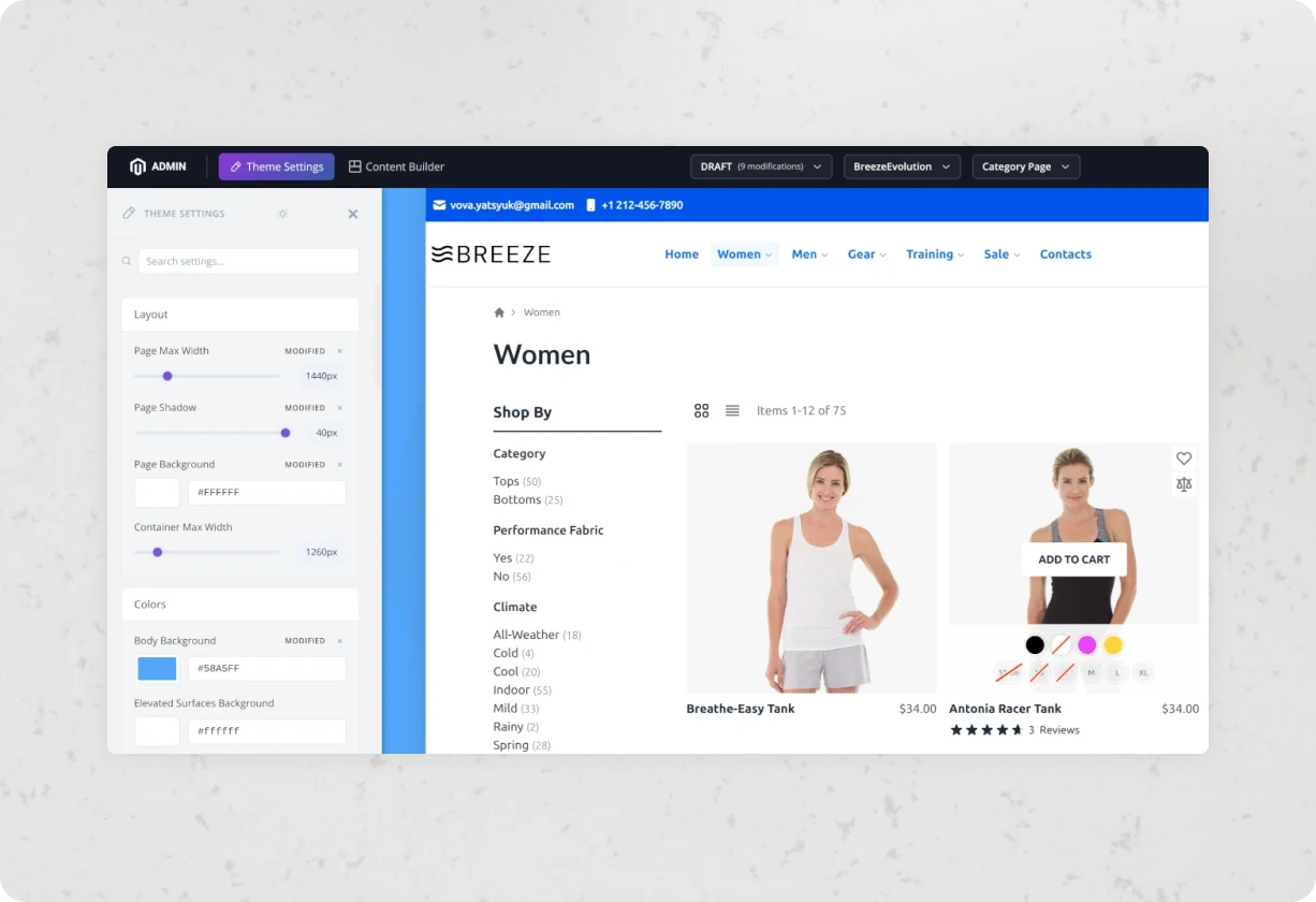 Theme Editor Screenshot